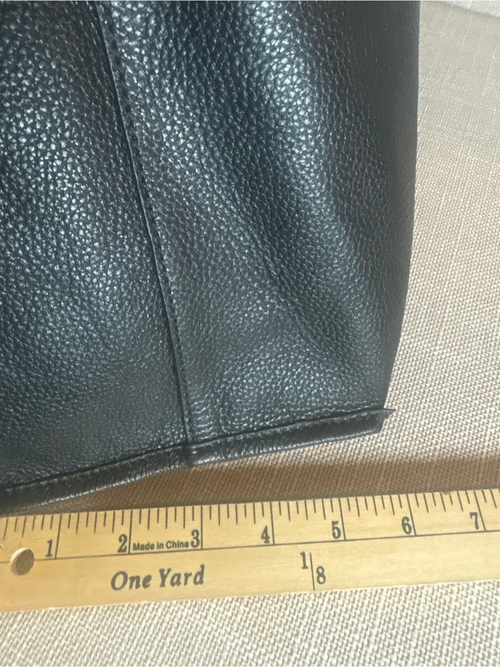 & Other Stories Black Leather Hobo Bag